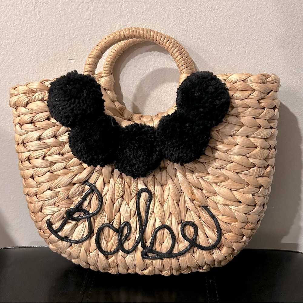Straw Woven Tote Bag